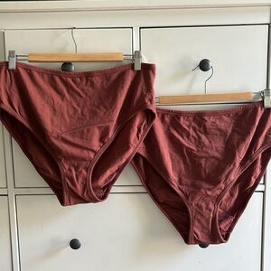 Arq misha undies Sz 4XL terracotta NWOT
